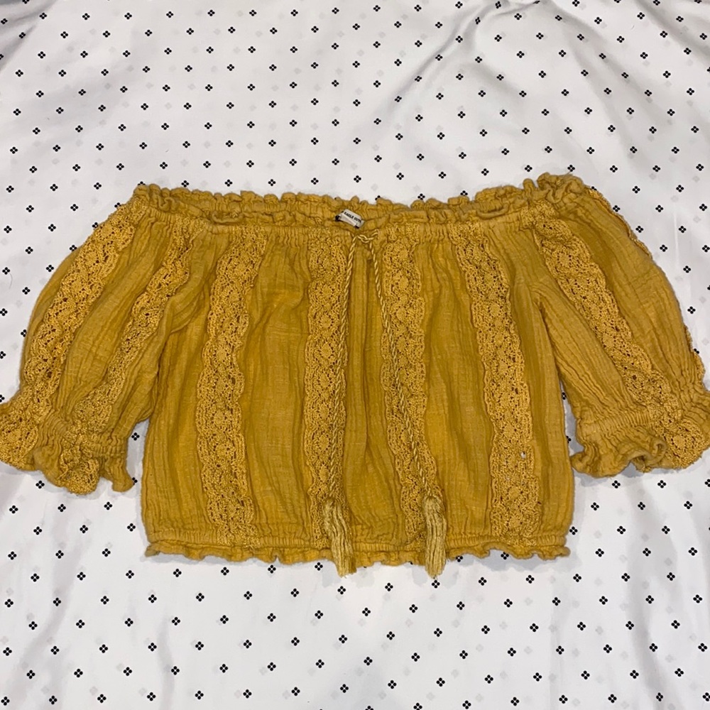 American Eagle, off the shoulder top